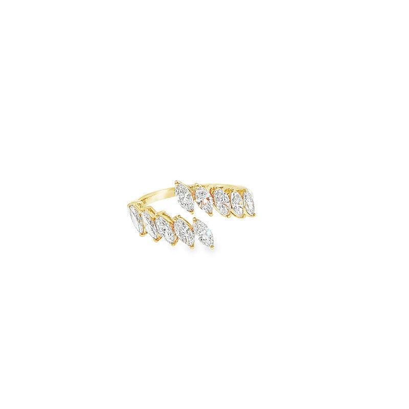 Marquise Petal Ring