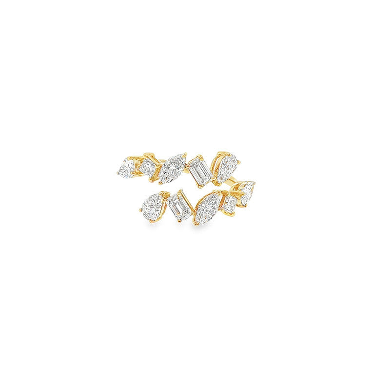Geometric Poetry Eternity Band