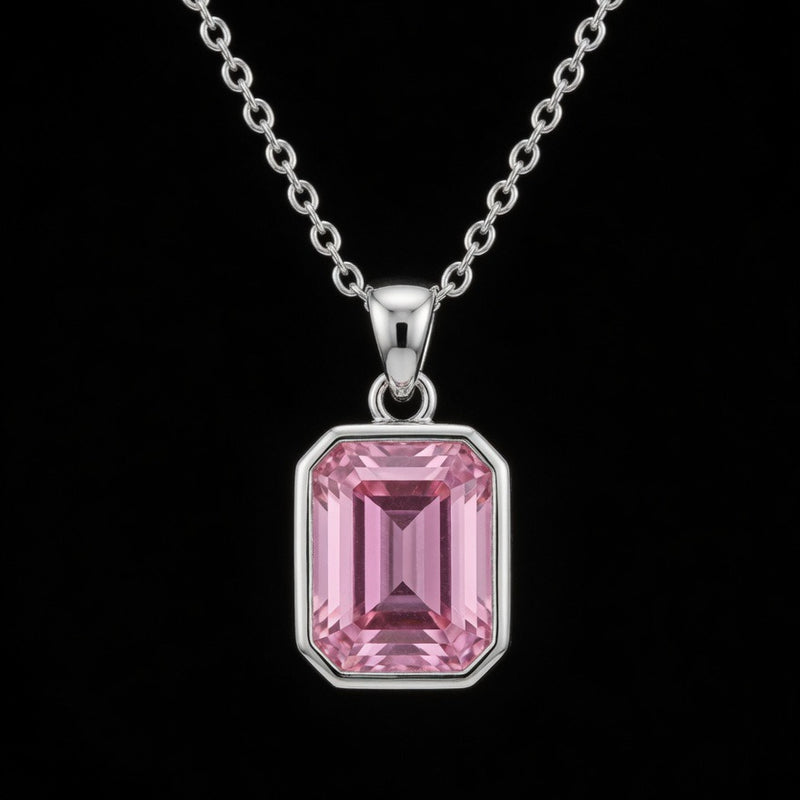 Rose Emeraude Pink Pendant