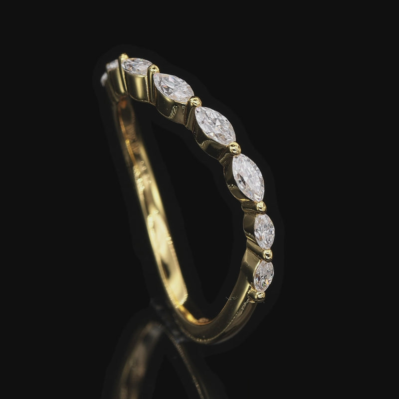 Golden Solace Diamond Ring
